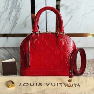 **SOLD** Louis Vuitton Alma Monogram Vernis BB